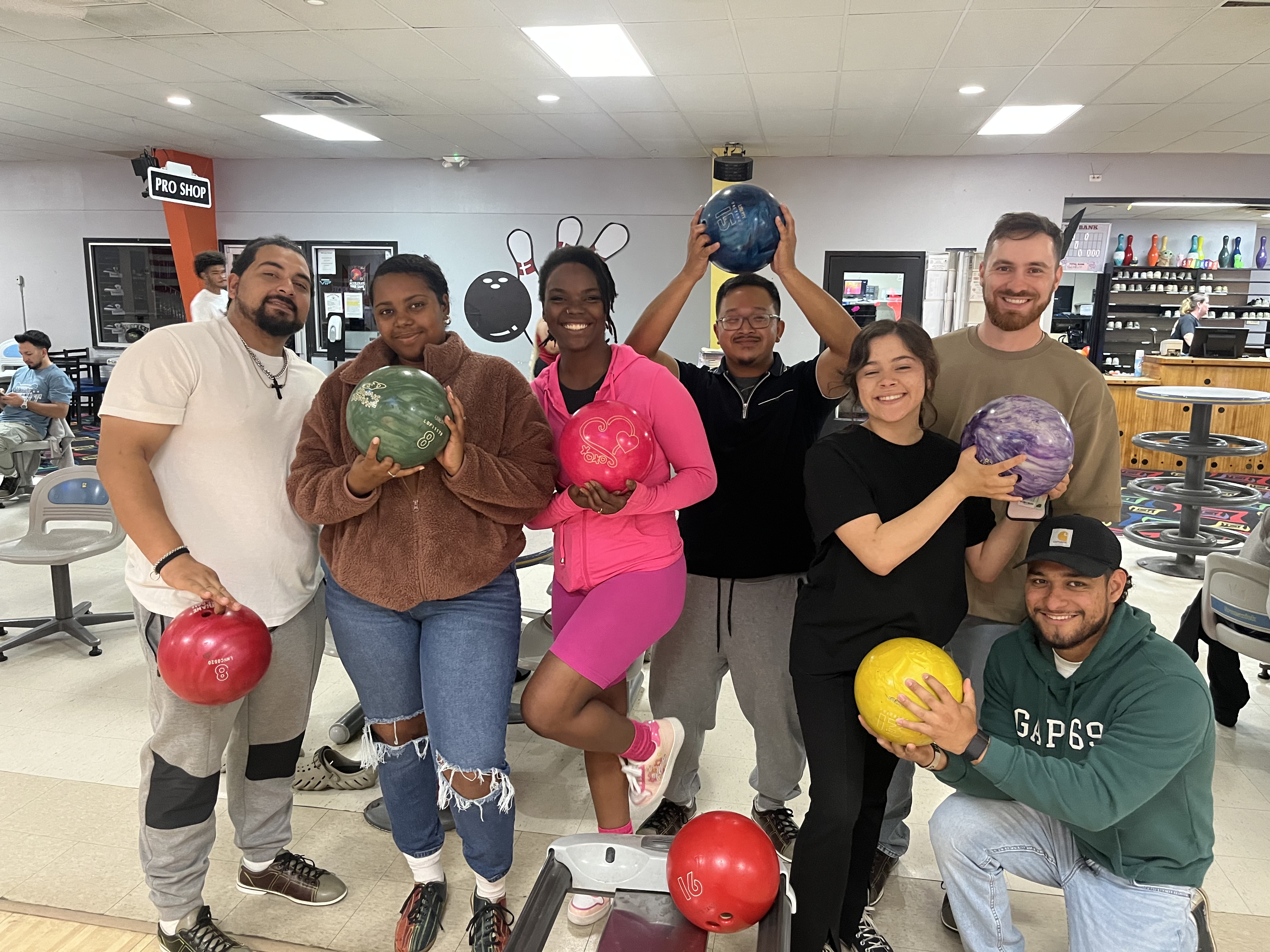 Team bowling night