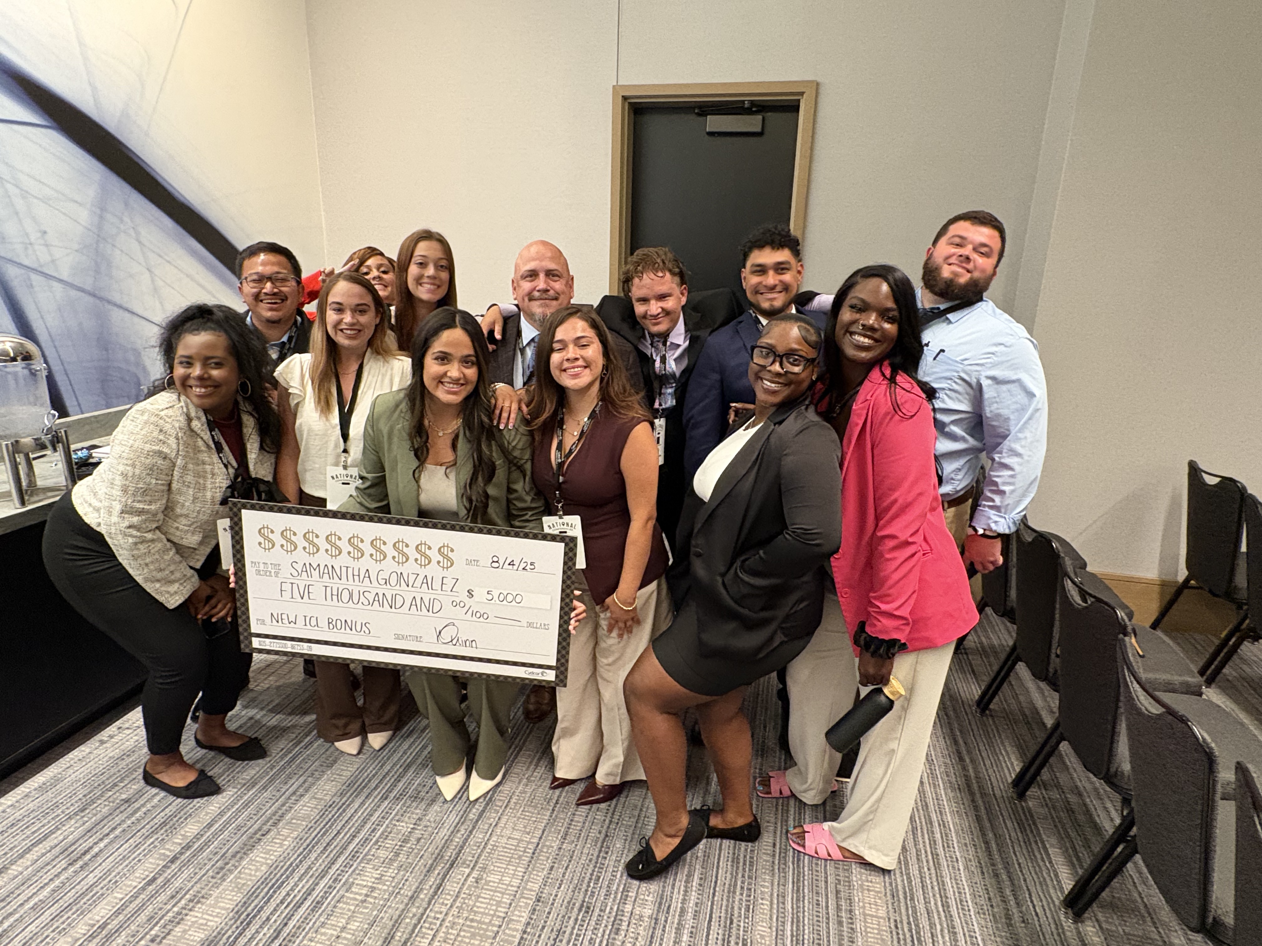 Celebrating team milestones